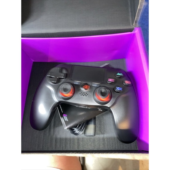 Luxcoms Alpha P4 Wireless Controller For Ps4 (Black) - Picture 2 of 2